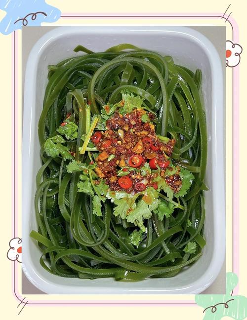清香爽口凉拌海带丝​_清香海带爽口丝凉拌好吃吗_凉拌香辣海带丝